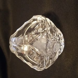 Vintage Bohemia Czech Crystal Vase
